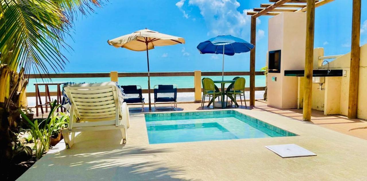 Casa Duplex Beira Mar Com Caseiro De Cortesia Em Maceio Buitenkant foto