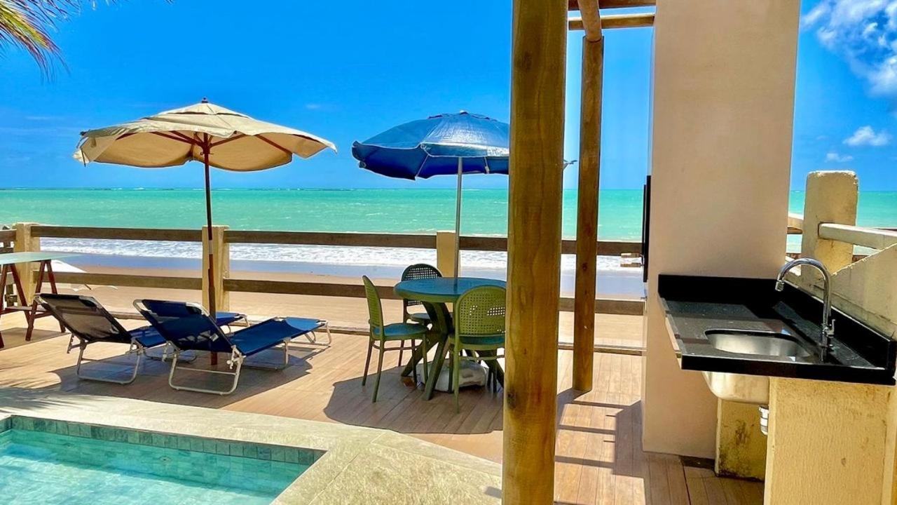 Casa Duplex Beira Mar Com Caseiro De Cortesia Em Maceio Buitenkant foto